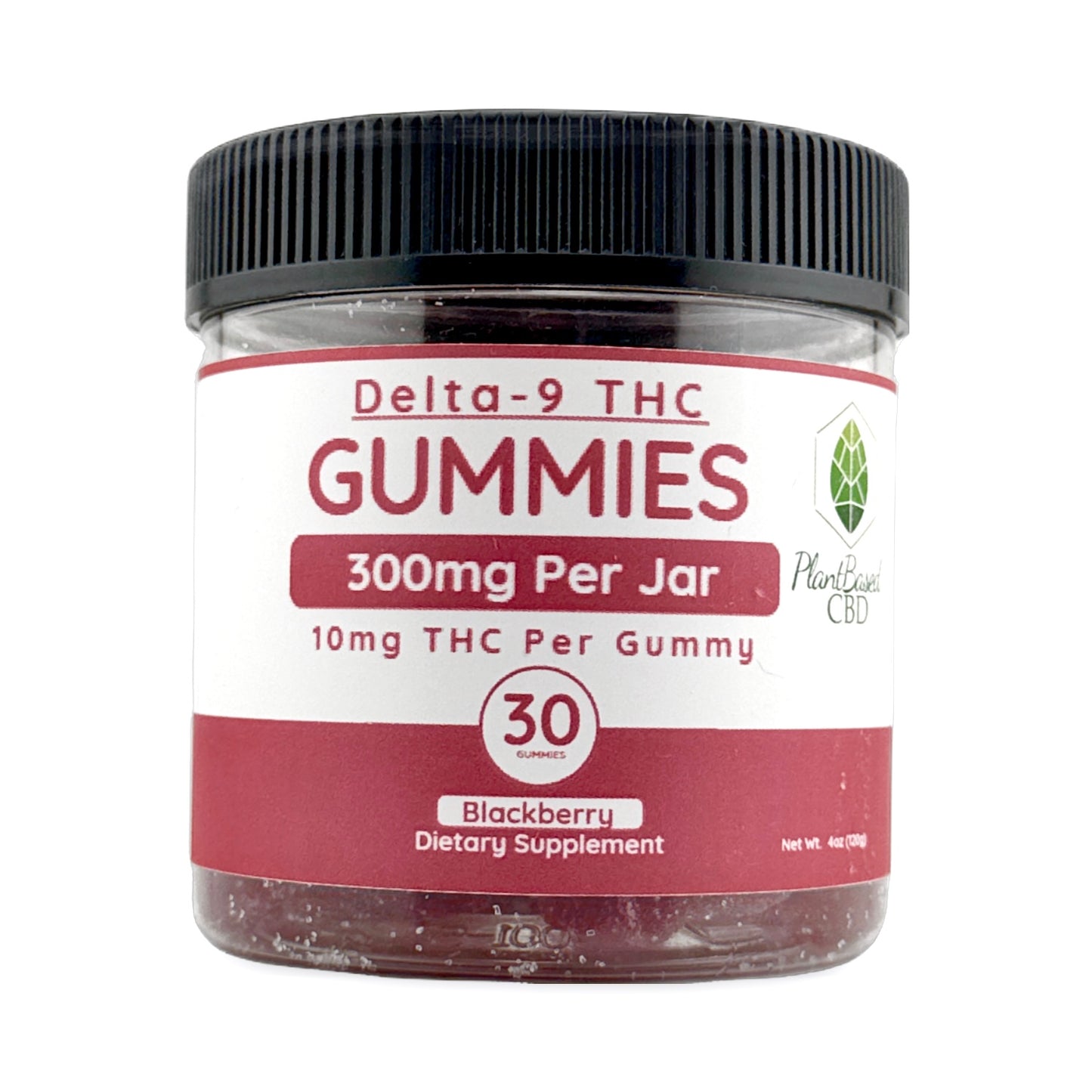 Delta-9 THC Gummy Blackberry 30ct